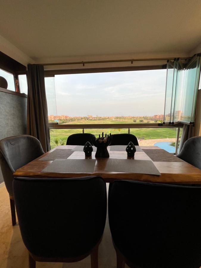 Superbe Appartement, Vue Sur Golf, Piscine Et Atlas Marrakesch Exterior foto